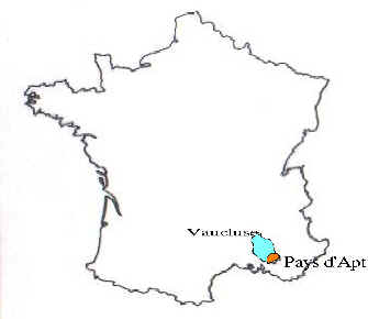 emplacement du pays d' apt